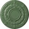 Ekena Millwork Dauphine Ceiling Medallion (Fits Canopies up to 13 1/4"), 33 7/8"OD x 1 3/8"P, Athenian Green CM33DAAGF - alternate 1